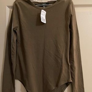 Olive Green Body suit. Brand new